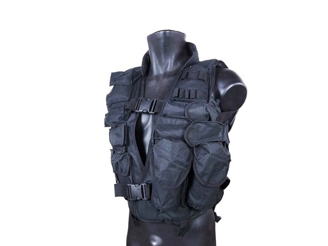 Tactical Vest Black Flak Jacket