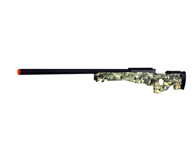 Noir Downgrade Edition  0,5 J. L96 Airsoft Sniper Rifle avec deux pieds Well MB01A 